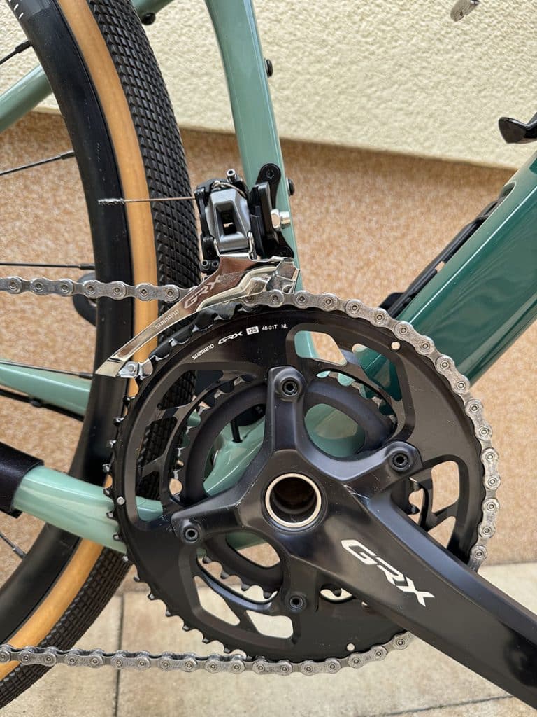 Cannondale Topstone karbon 2L gravel bringa hajtómű
