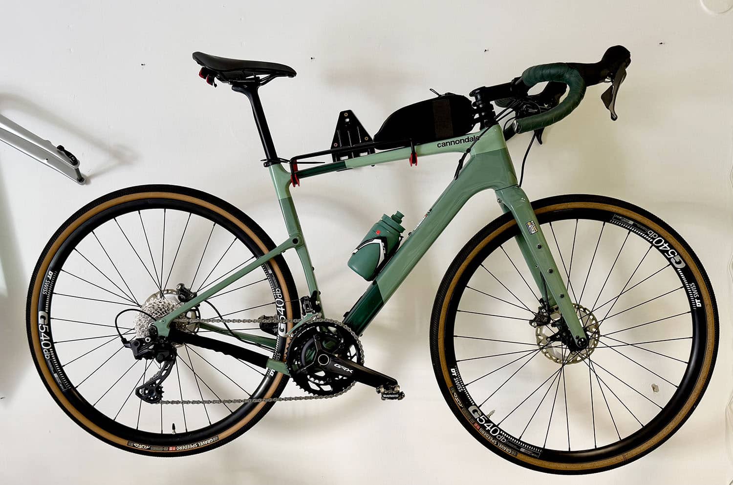 Cannondale Topstone Carbon 2 L jade zöld gravel bringa