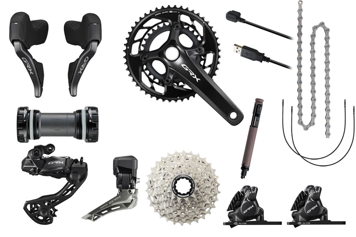 Shimano GRX825 DI gravel csoportszett