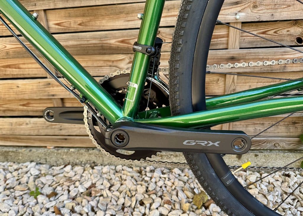 acélvázas gravel kerékpár SB6 egyedi építés