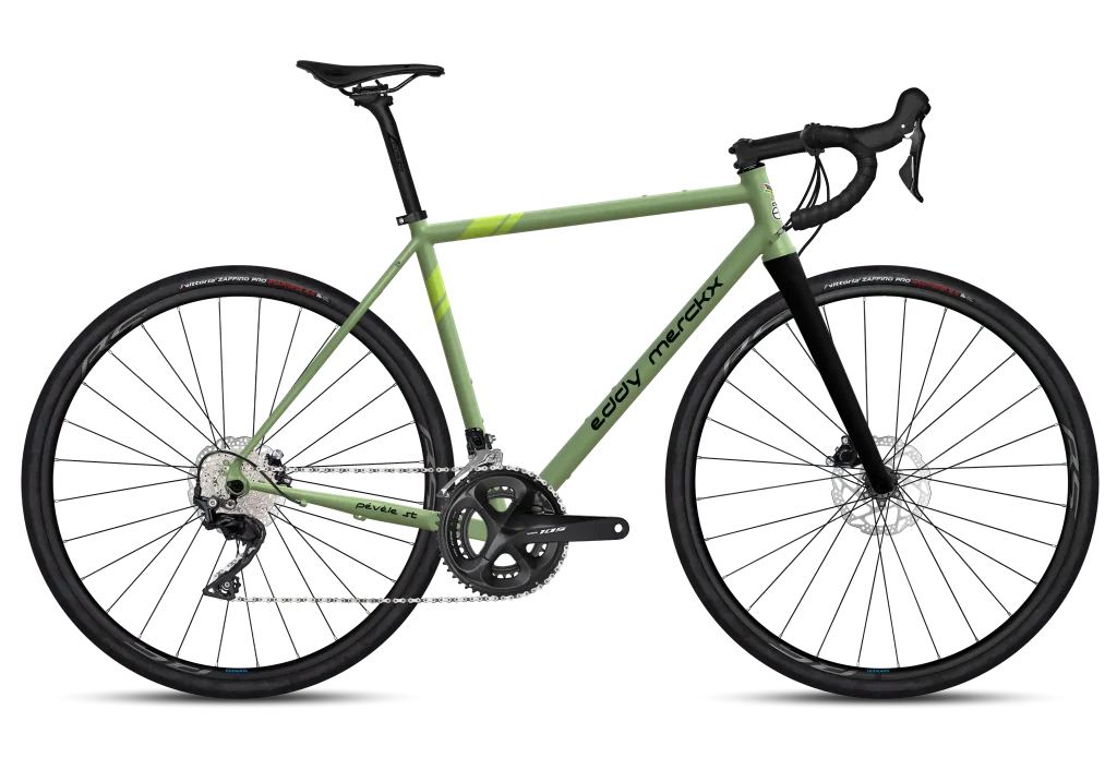 eddy merckx gravel kerékpár pévéle acélvázzal