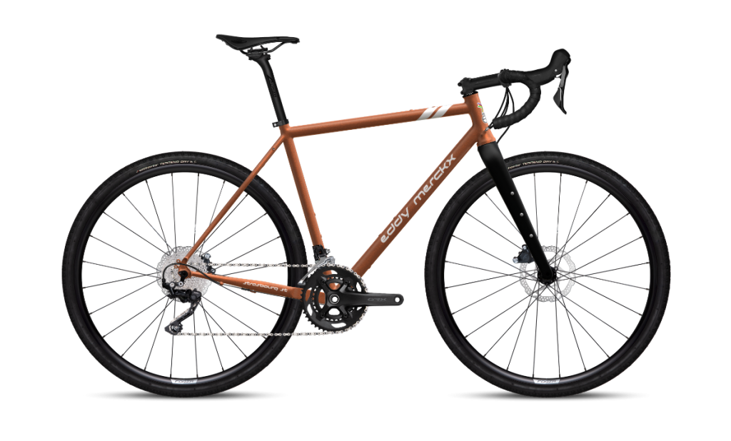 eddy merckx strasbourg st acélvázas gravel kerékpár